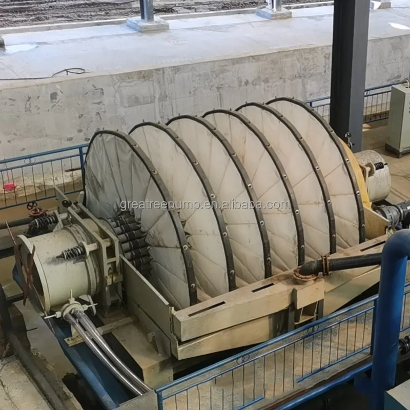 Mineral dewatering/ceramic filter/solid-liquid separator/mud separation