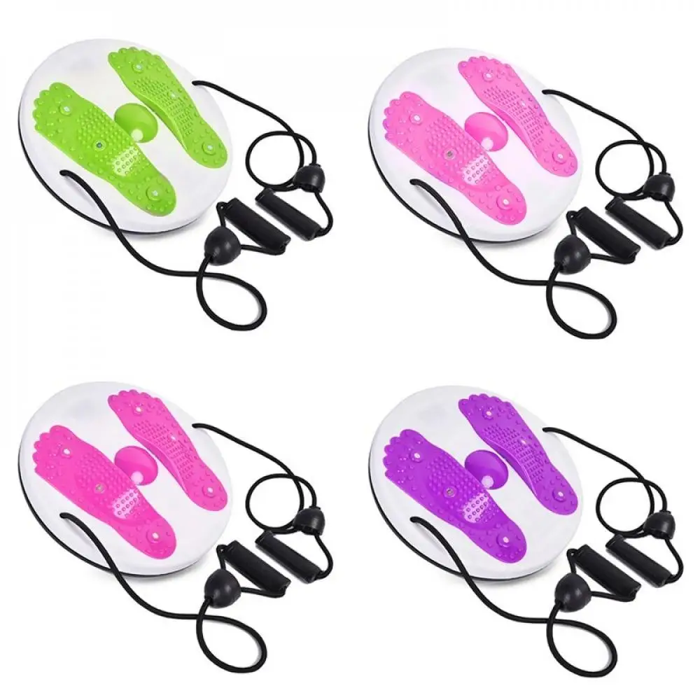 Fat Throwing Machine with Rope Magnet Home Sports Fitness Exercise Equipment Trainer Waist Twisting Disc