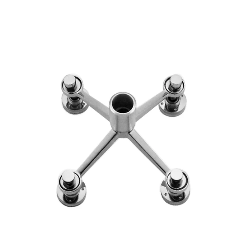 EXW Price 304 316 Stainless Steel 4 Arms Glass Spider For Glass Curtain Wall