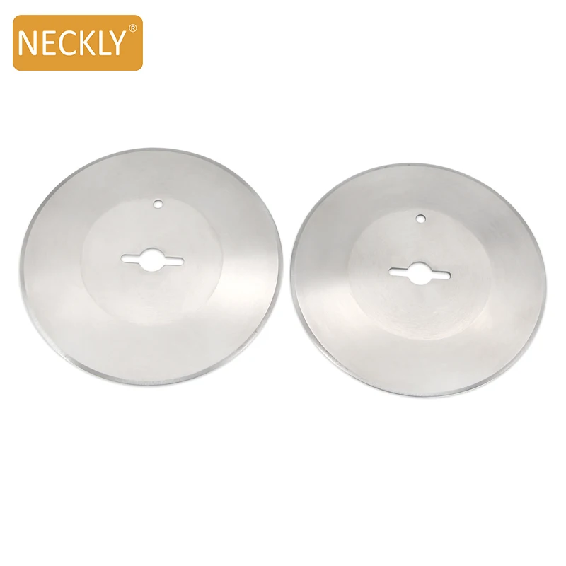 Replaceable Meat Processing Blade 100mm Kebab Blade Olfa Round Blade Food Processor 420J2 Cutting Knife