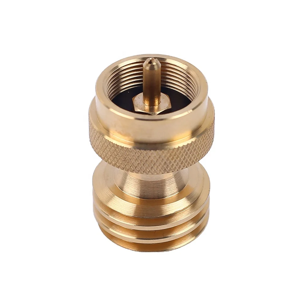 UP009-011 Propane Adapter with Level Indicator Gauge for One Head Heaters tank Y-splitter