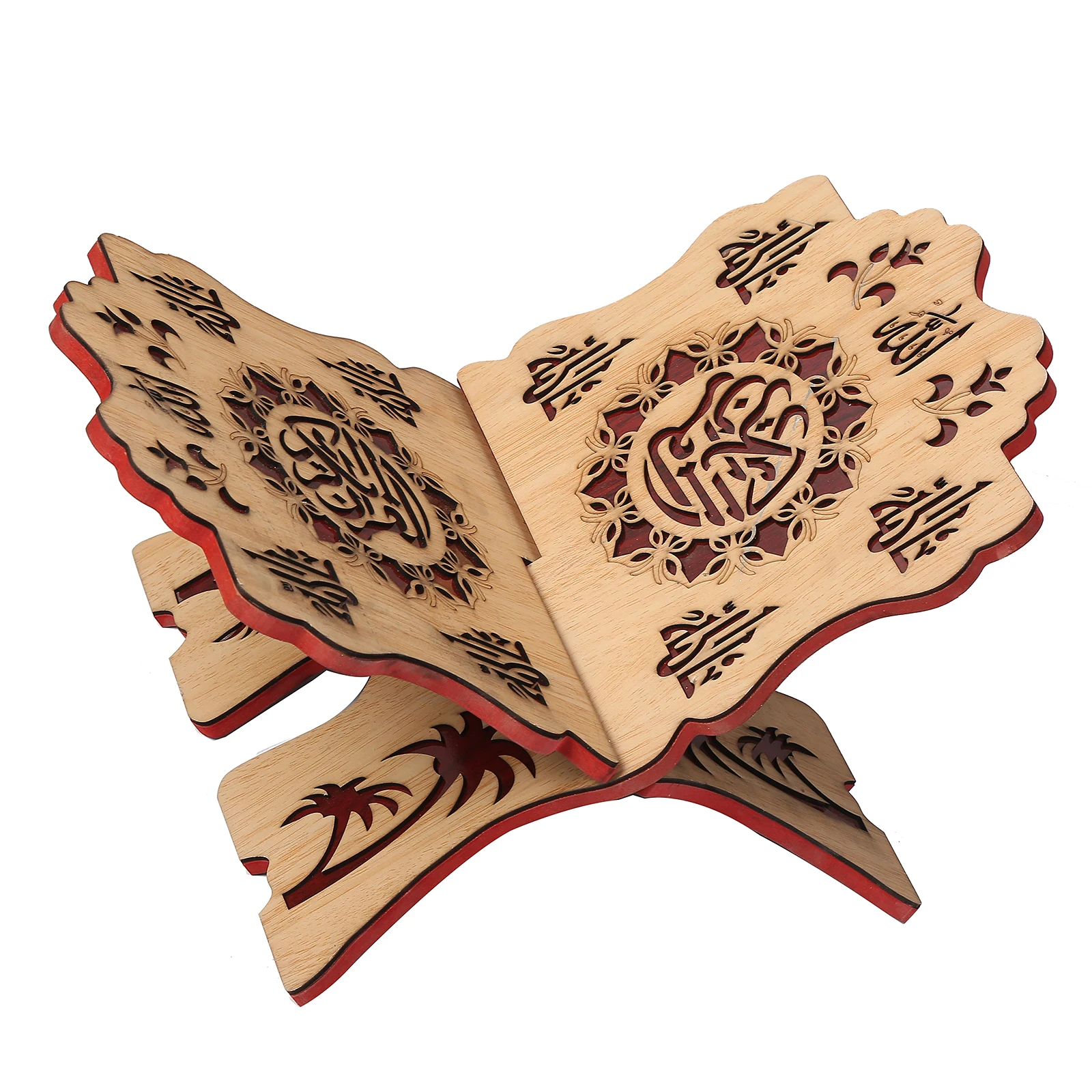 
Ready Stock Wooden Bookshelf Islamic Gift Quran Koran Bookshelf 