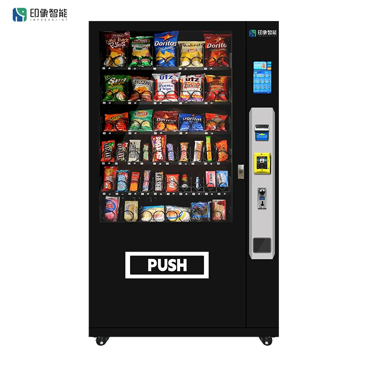 Hot Sales Top Vendor Machine Snack And Beverage Automatic Combination Vending Machines