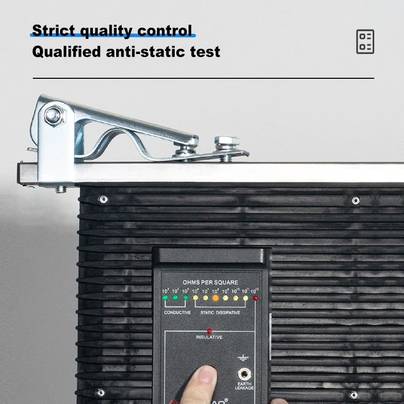 Adjustable Stainless Steel Trolley Antistatic SMT ESD PCB Storage Trolley Cart ESD Anti-Static PCB Magazine Rack