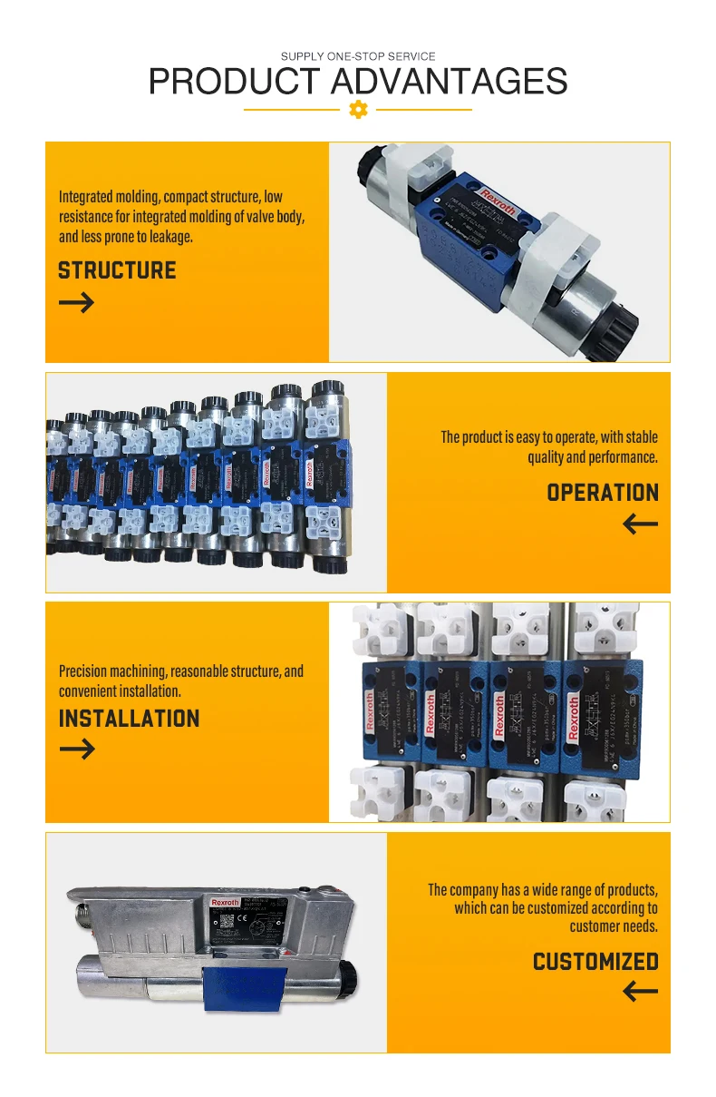 Hot sale DBW Series Hydraulic Pilot Operated Valve DBW10/20/30 Solenoid Controlled Relief Logic Valves