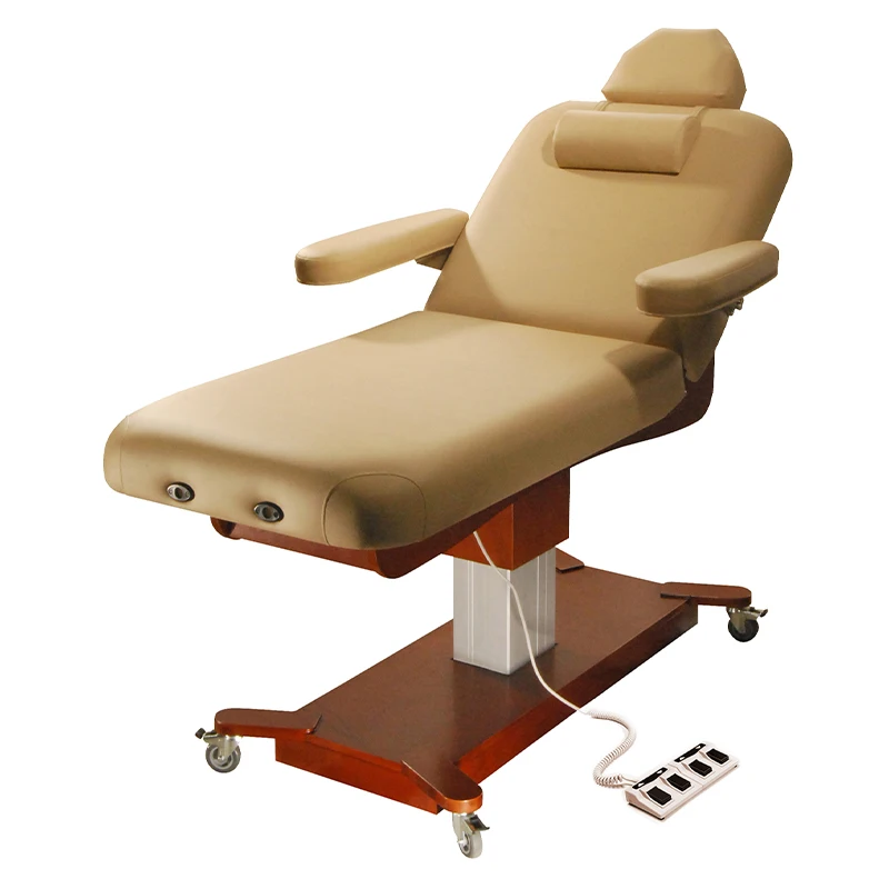 Manufacturer Electric Facial Bed with Backrest Bed High-Quality Massage Beauty Salon Electric Spa Bed