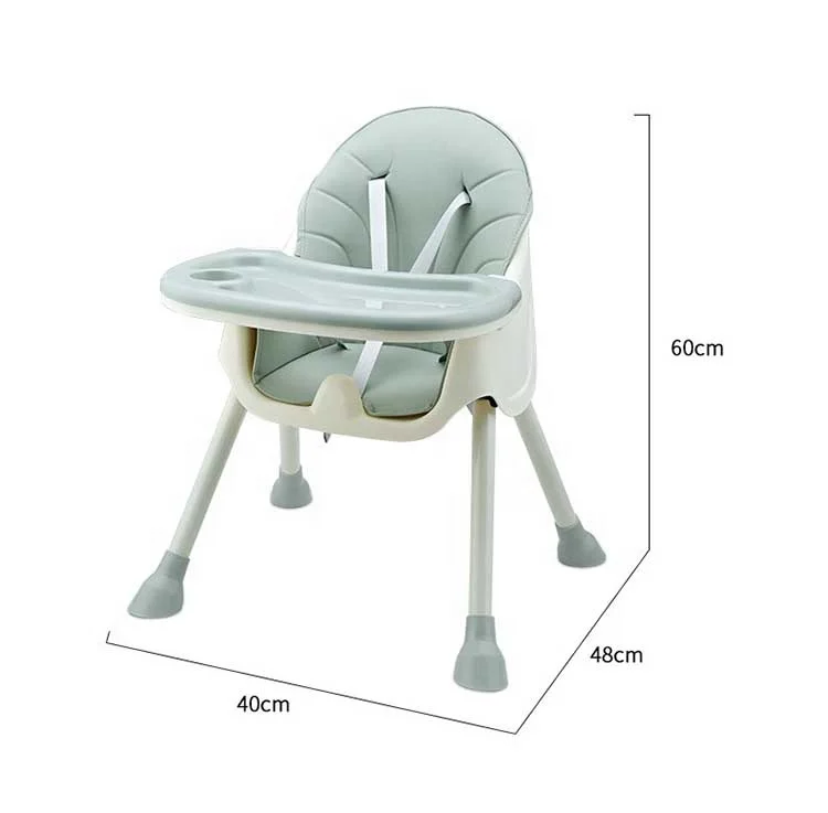 Wholesale Baby High Chairs Kids Furniture Restaurant Multifunctional Adjustable Feeding Chair Baby Feeding High Chair