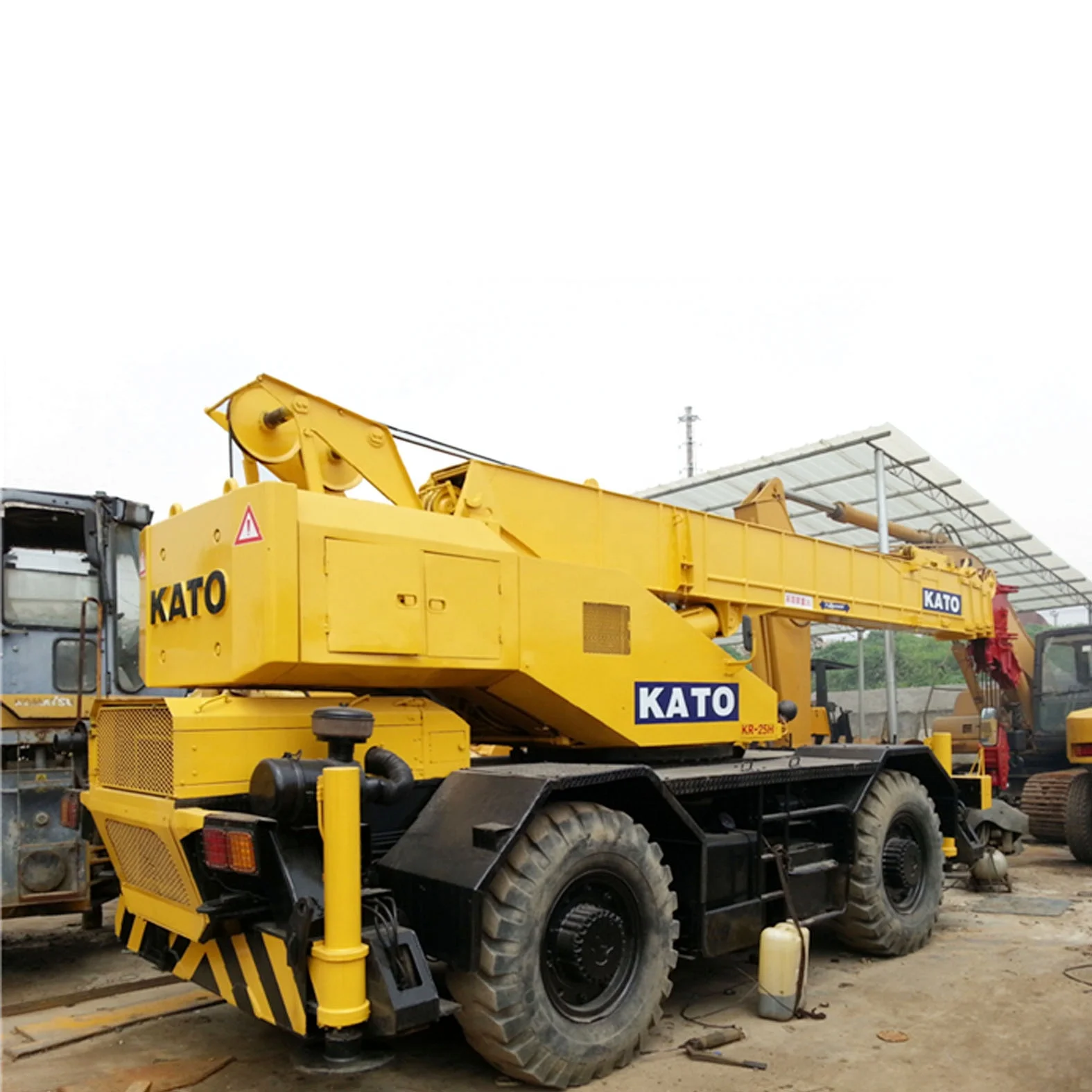 Second hand KATO KR-25H wheel crane good condition high quality famous Japan brand used KATO KR-25H wheel in Shanghai