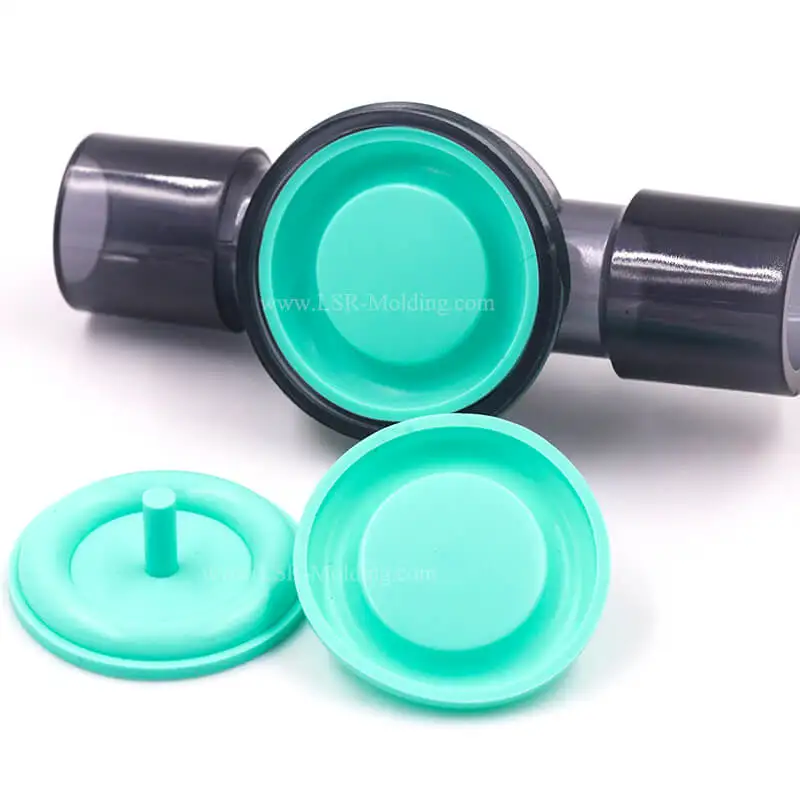 Custom Made Medical Grade Transparent Silicone Rubber Valve Membrane Diaphragm