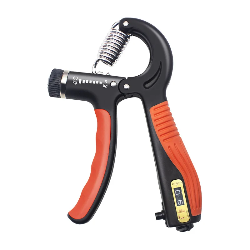 Adjustable Gripper 130lbs Gym Power Strength Exercises Hand Grip Trainer 5-60kg with counting