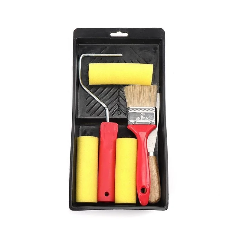 Household Painting Roller Paintbrushes Kits Multi-functional Detail Paint Brush Set House Decoration OEM Wall Paint Brush