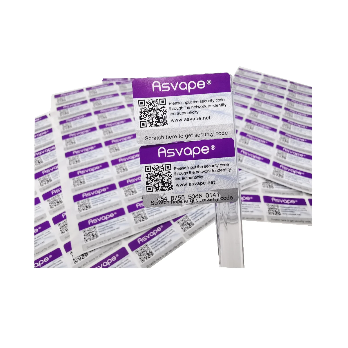 100pcs print on paper return address labels roll,qr code customised ,personalised vinyl stickers