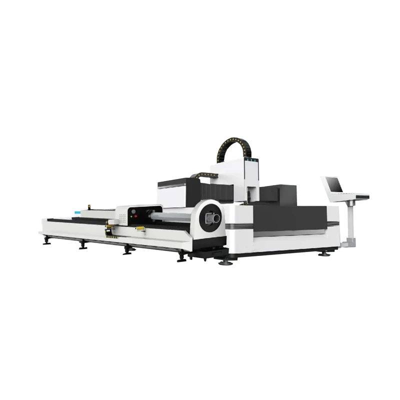 Iron Sheet Plate And Metal Pipe Tube CNC Fiber Laser Cutting Machines Price