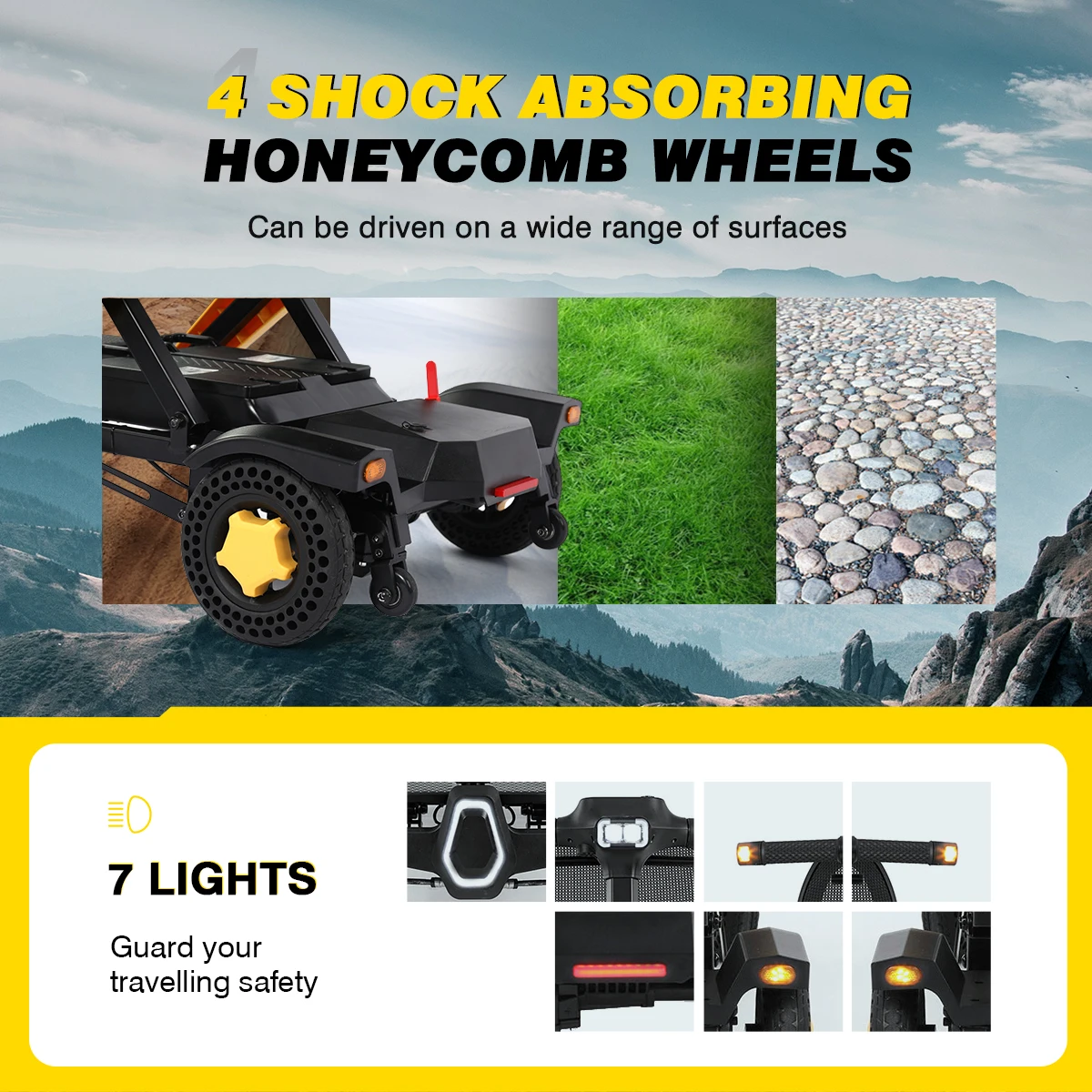 Chinese Supplier Remote Control Folding Scooter Mobile Phone NFC Unlocking Travel 4 Wheels Mobility Scooter For Adults