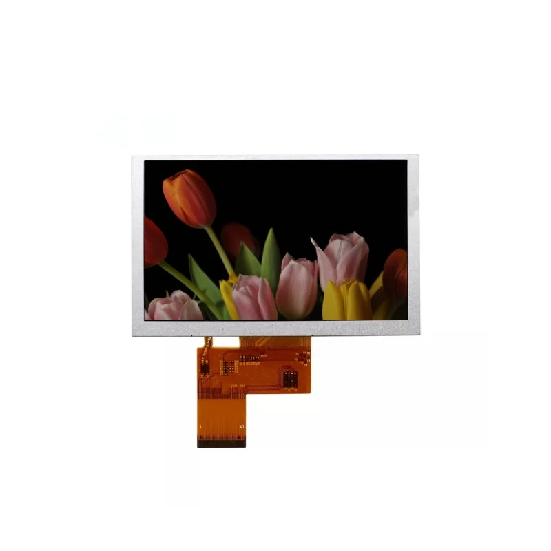Factory 5.0 Inch TFT lcd Touch Display RGB Interface 800*480 Resolution High Contrast Lcd Modules Industrial Lcd Screen