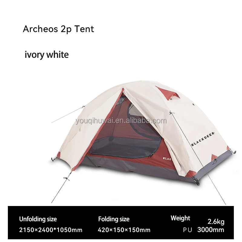 BLACKDEER New arrival Ultralight Folding Tent Anti-UV 3-4 Person Waterproof Tent Camping & Hiking Outdoor Tent