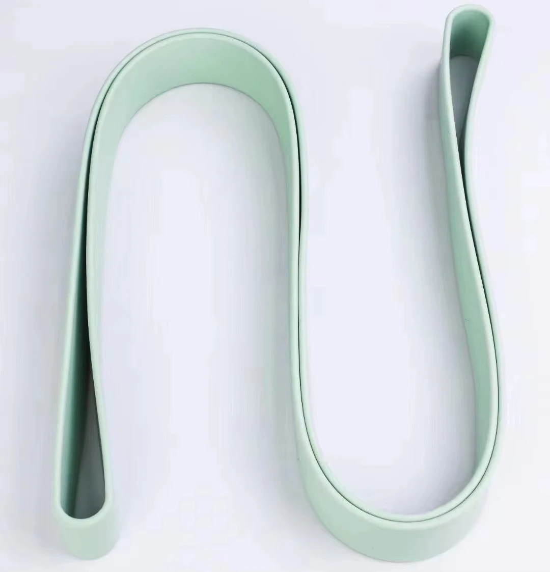 Custom Logo Workout Resistence Bands High Elastic Yoga Resistance Band Silicone Gym Resistance Bands