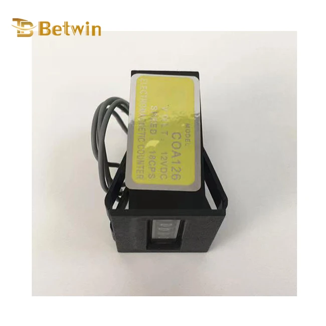 African Spare Parts of game machine 6 Digits Coin Counter Meter  For Arcade Game Machine