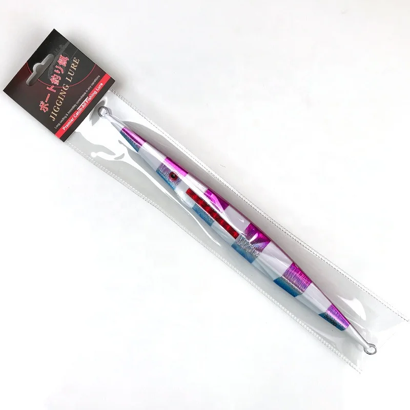 Deep Sea Slow Sinking Fishing Jig 150G200G250G300G350G400G Metal Lure For Bluefin Tuna Big Game Metal Jig Lure