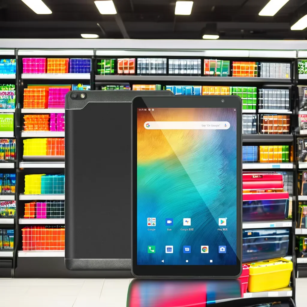 High Quality 8 Inch Android 14 Business Tablet PC 2GB RAM 32GB Storage Quad Core 2.0GHz 1280*800 Pixels IPS WiFi Dual Camera-for