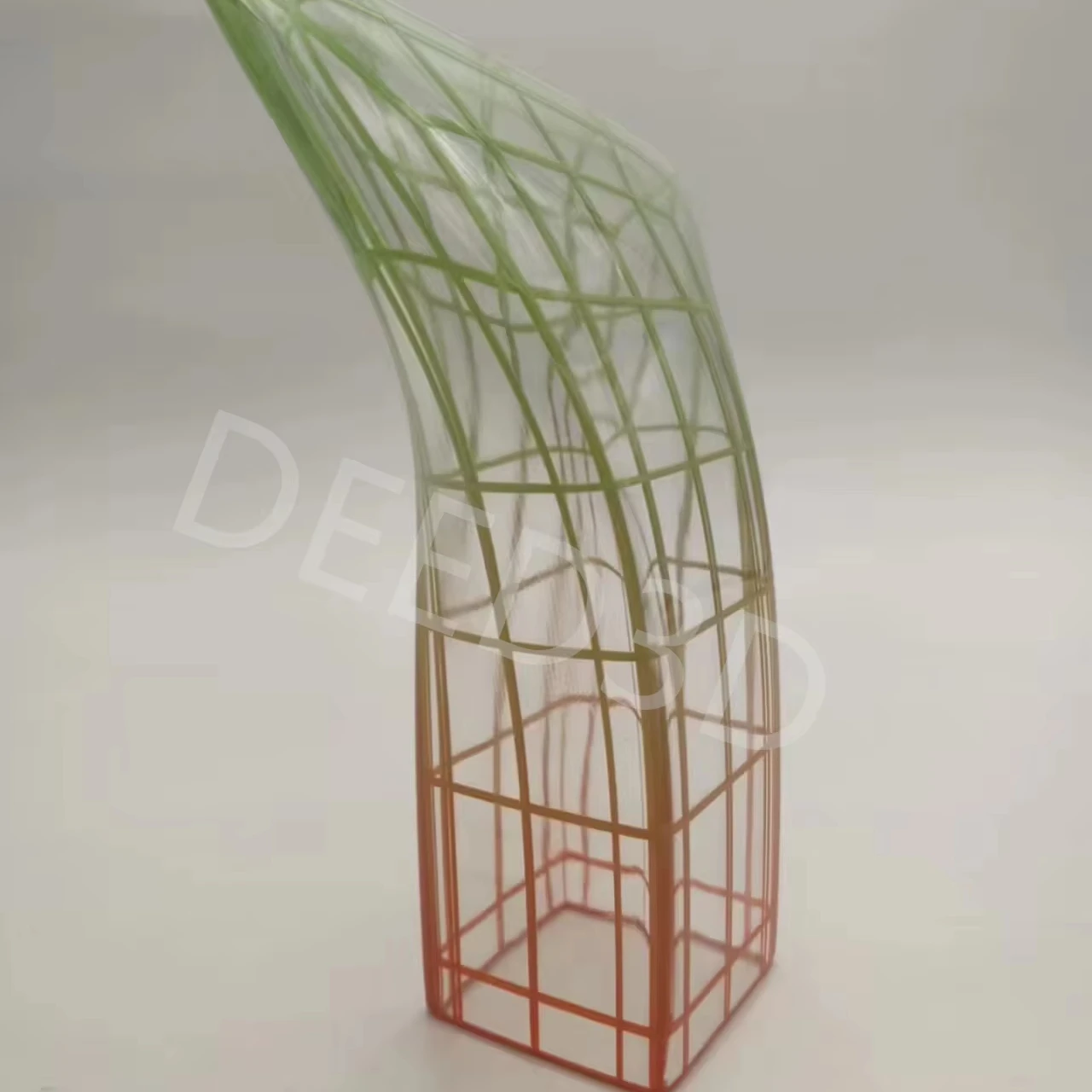 3D Print full transparent clear resin Polyjet high quality lucid glass car light model bottle  jigs