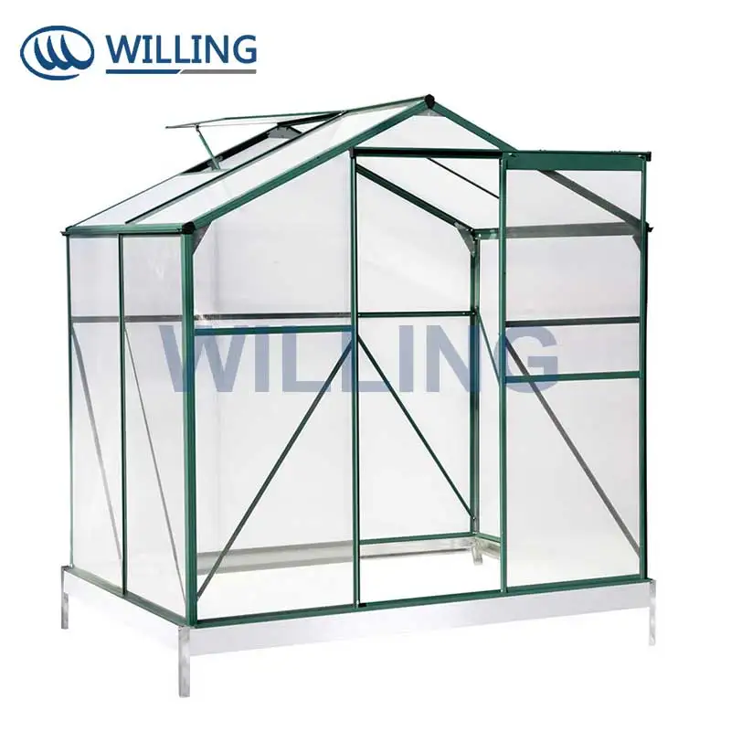 Enclosures Glass House Garden Aluminum Sunroom Outdoor Room Prefab Houses Greenhouses