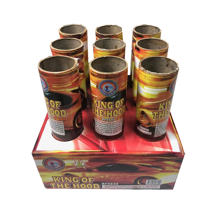 Фейерверк для торта 3 дюйма 9 выстрелов для людей, покупающих в магазине