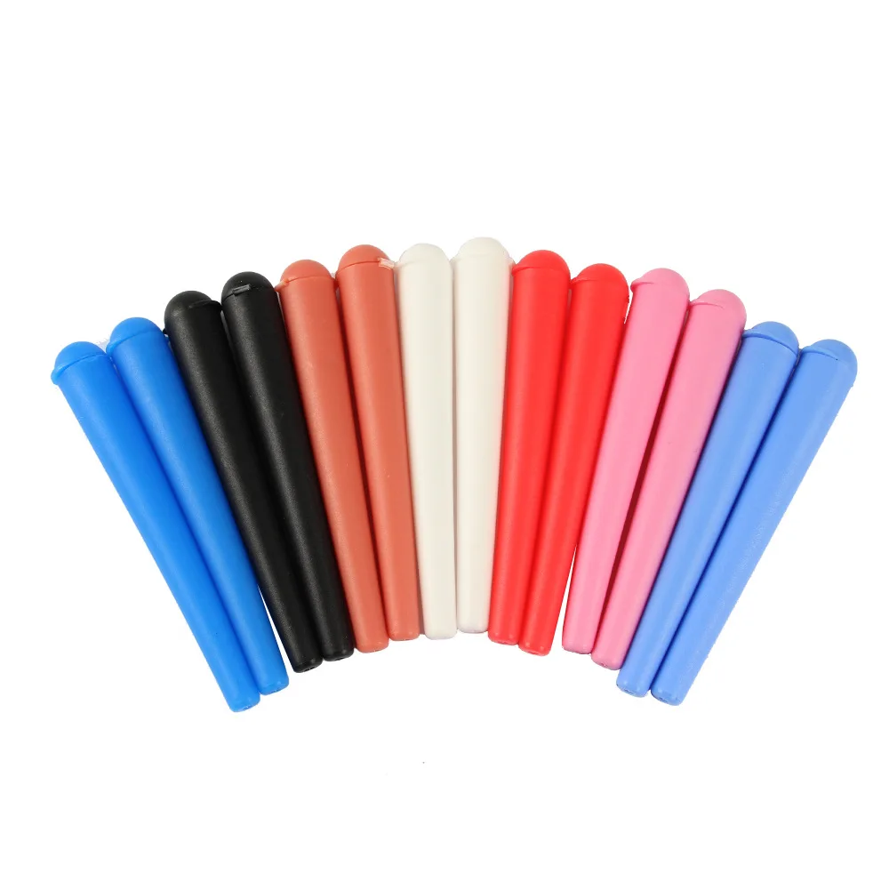 120mm Empty Pop Top Pp Rolling Tube Cigar Packaging Transparent Child Resistant Plastic Conical Cone Tubes