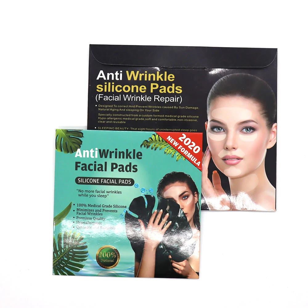 Многоразовые силиконовые патчи против морщин для лица, патчи для удаления морщин из смузи