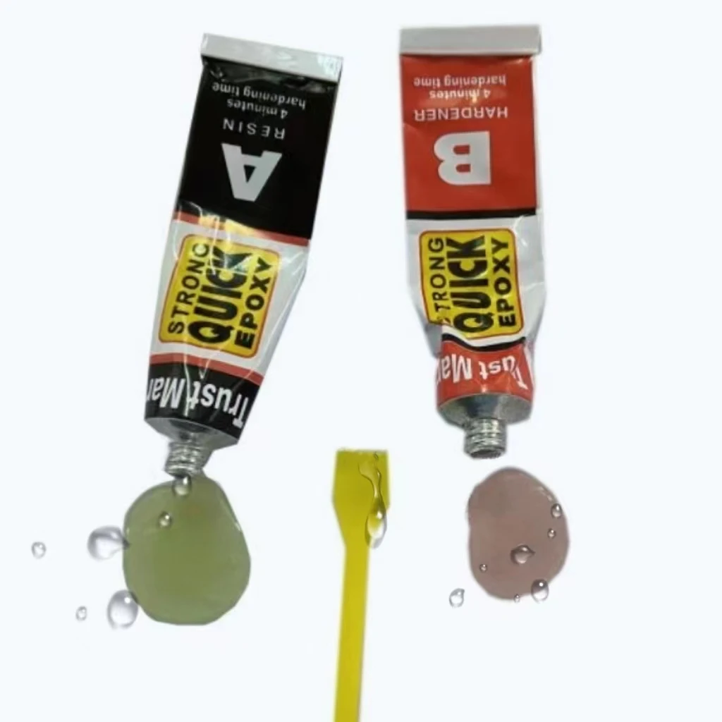 Quick drying good bonding adhesion 20g Modified acrylic epoxy AB glue for metal pipes, radiators and automobile fuel tanks