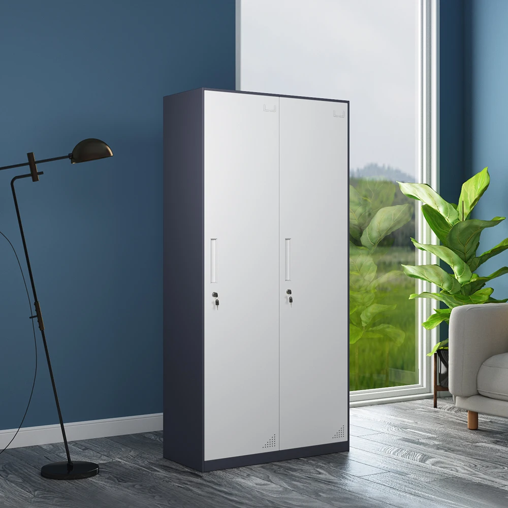 
Cheap price Slim thin edge steel office storage cabinet Cloth cabinet wardrobe 