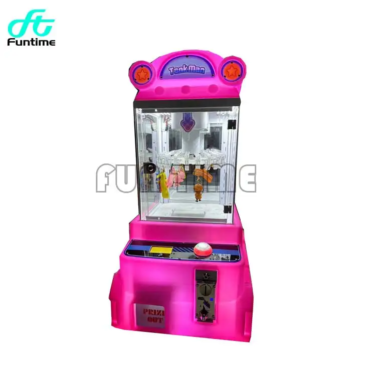 Hot Sale Toy Vending Machine Coin Operated Video Game Consoles Mini Clip Claw Crane Machine For Kids