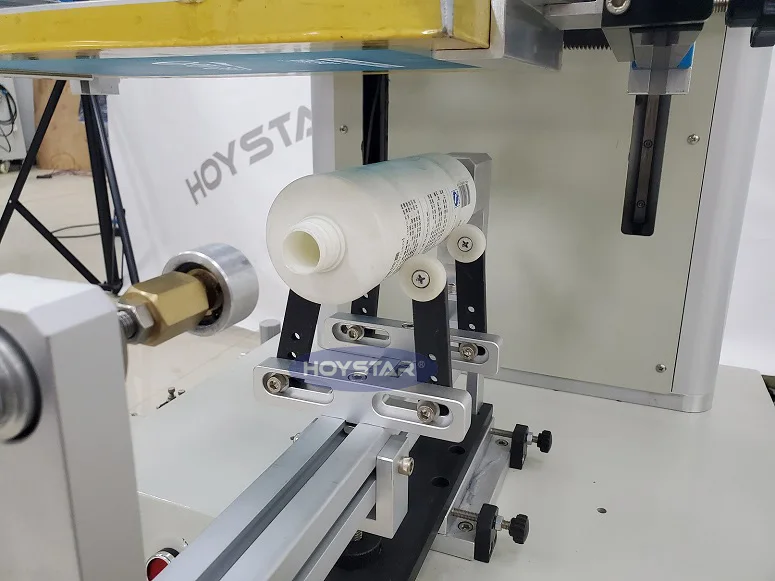 Настольная цилиндрическая машина для нанесения Шелкового экрана на маленькие бутылки