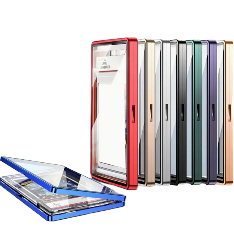 Штабелируемый магнитный Алюминиевый металлический корпус с УФ-защитой алюминиевый бампер