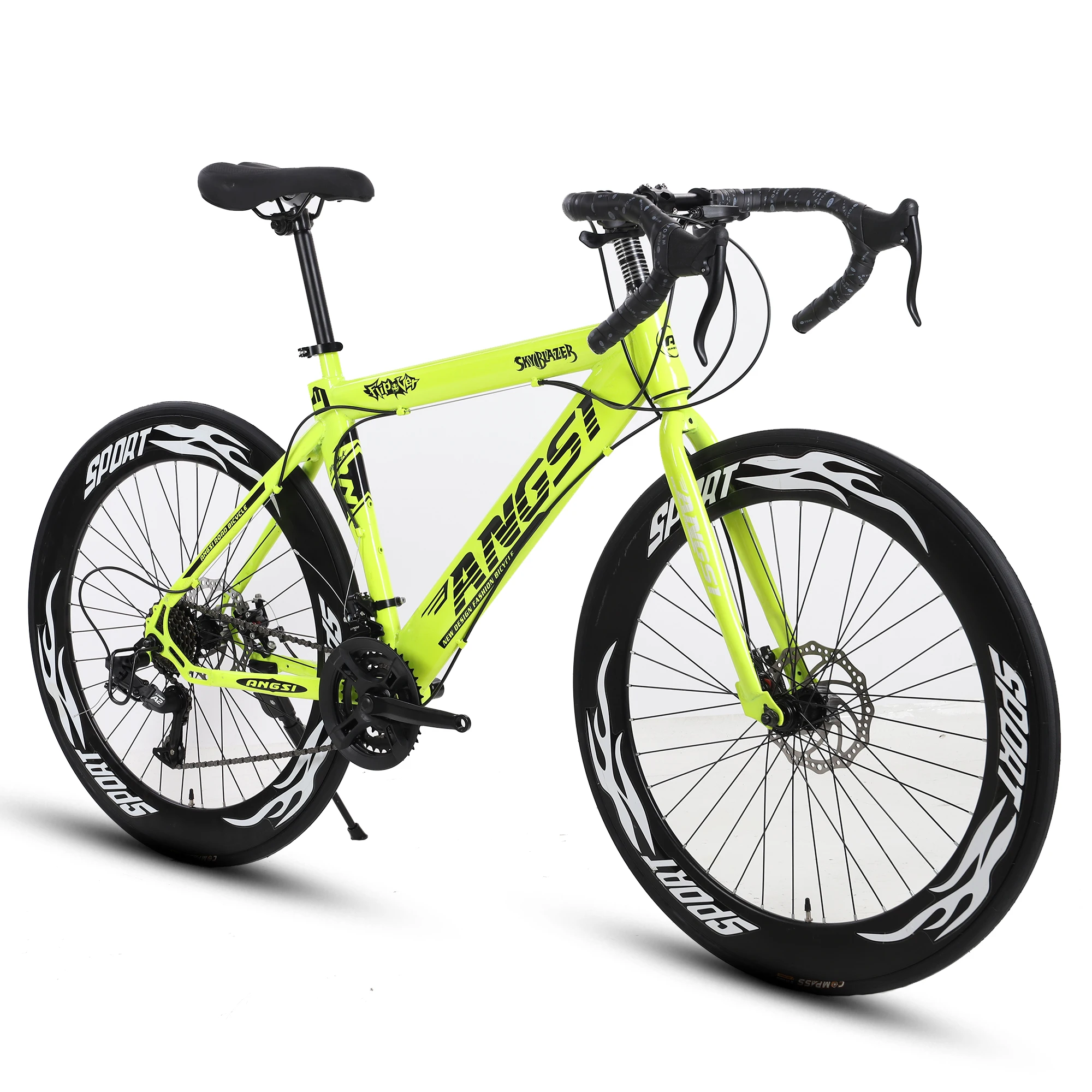 CHINA ORIGIN fashion 700C 21speed road bike/New model red suspension aluminium frame road bike/ 700C mountain road bicycle cycle