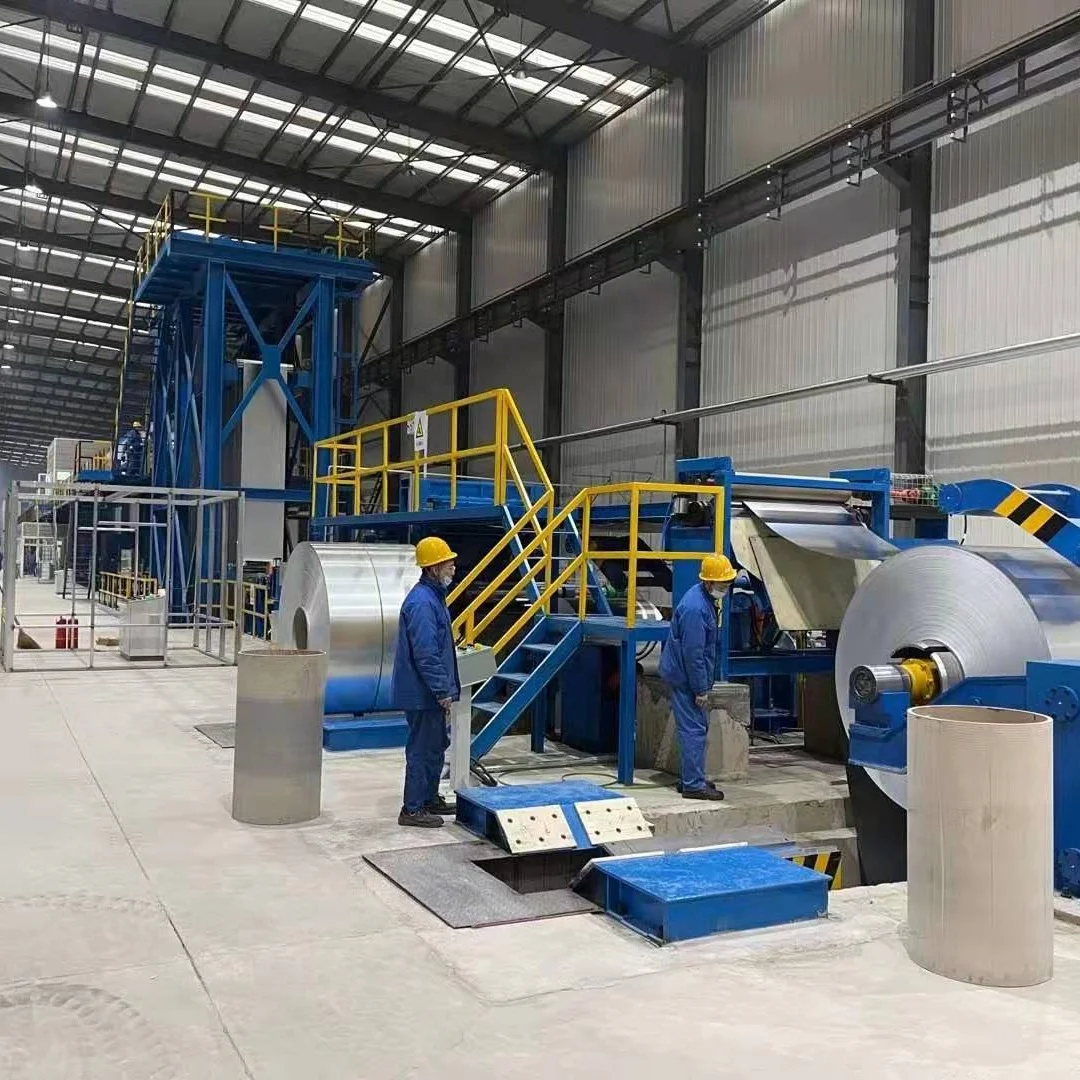 
1650 MM Prepainted Steel Coil Production Equipment Color Coating Line 
