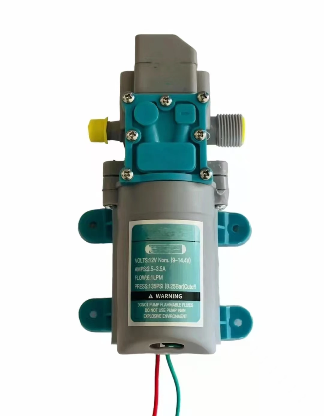 China factory water pump suppliers small 100PSI high pressure 12 volt dc motor water pump for agriculture
