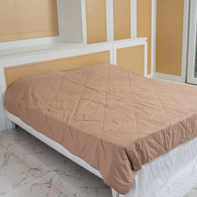 Hot Selling Silk Insert Reversible Comforter Bedroom Bedspread Duvet Weight Blanket