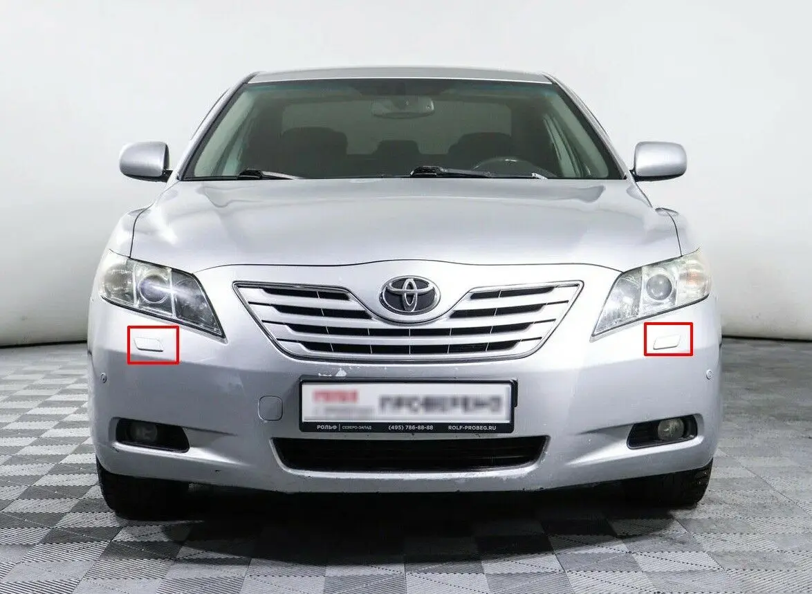 headlamp washer cleaner cover trim cap nozzle For Toyota Camry 2006-2009 85044-33090 85045-33040