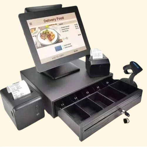 2024 POS System points de vente 15.6 inch touch screen point of sales pos terminal ca