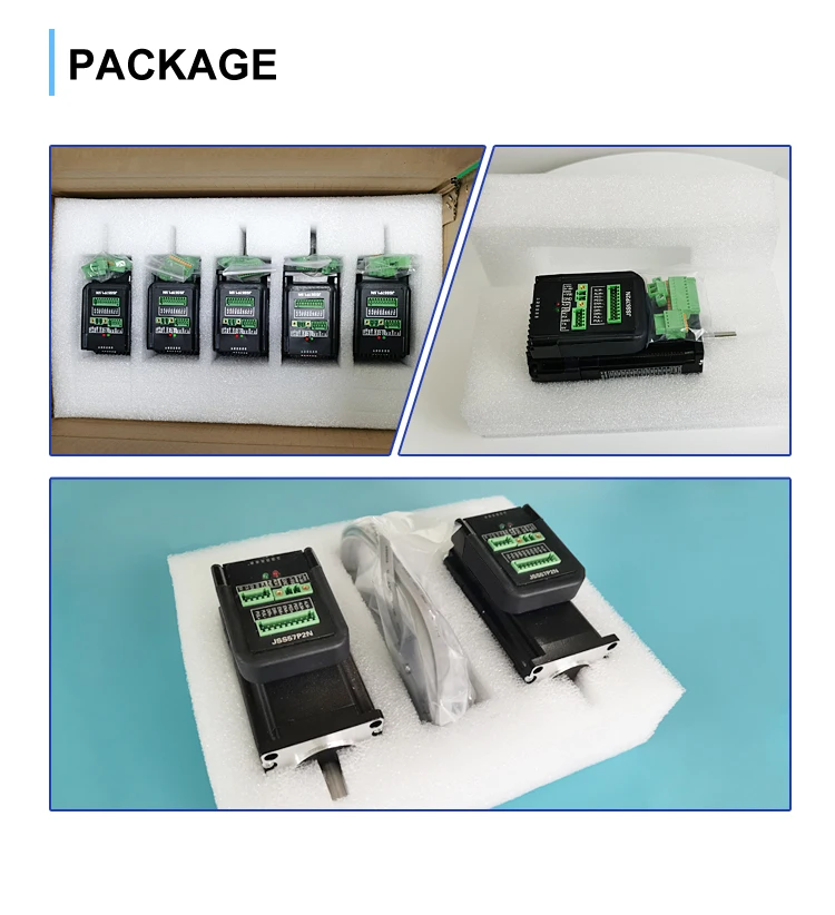 2 N.m nema23 integrated servo motor closed loop high torque nema 23 stepper motor with encoder and driver