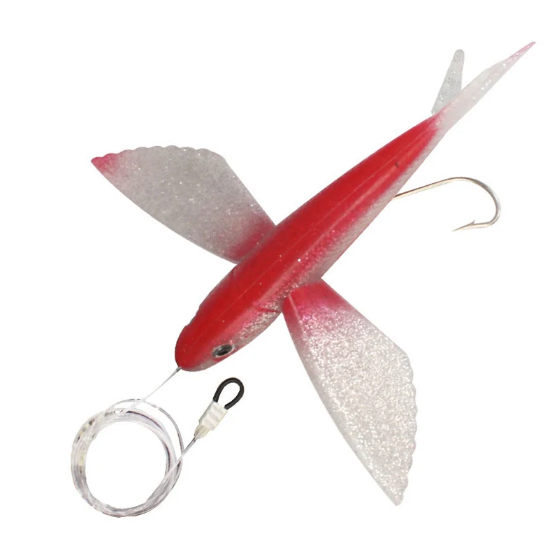 Peche Saltwater Trolling Bird Lures Flying Fish Lure Sinking Floating Soft Plastic Swim Baits Fishing Lures