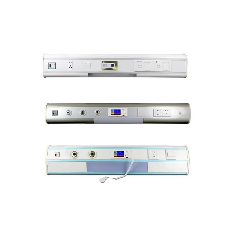 hospital good price bedhead wall unit line medical bed head panel supply system factory