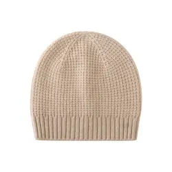 Производитель вязаных изделий на заказ, зимние универсальные вязаные дизайнерские шапки цвета хаки в японском и корейском стиле для простых поездок и защиты ушей