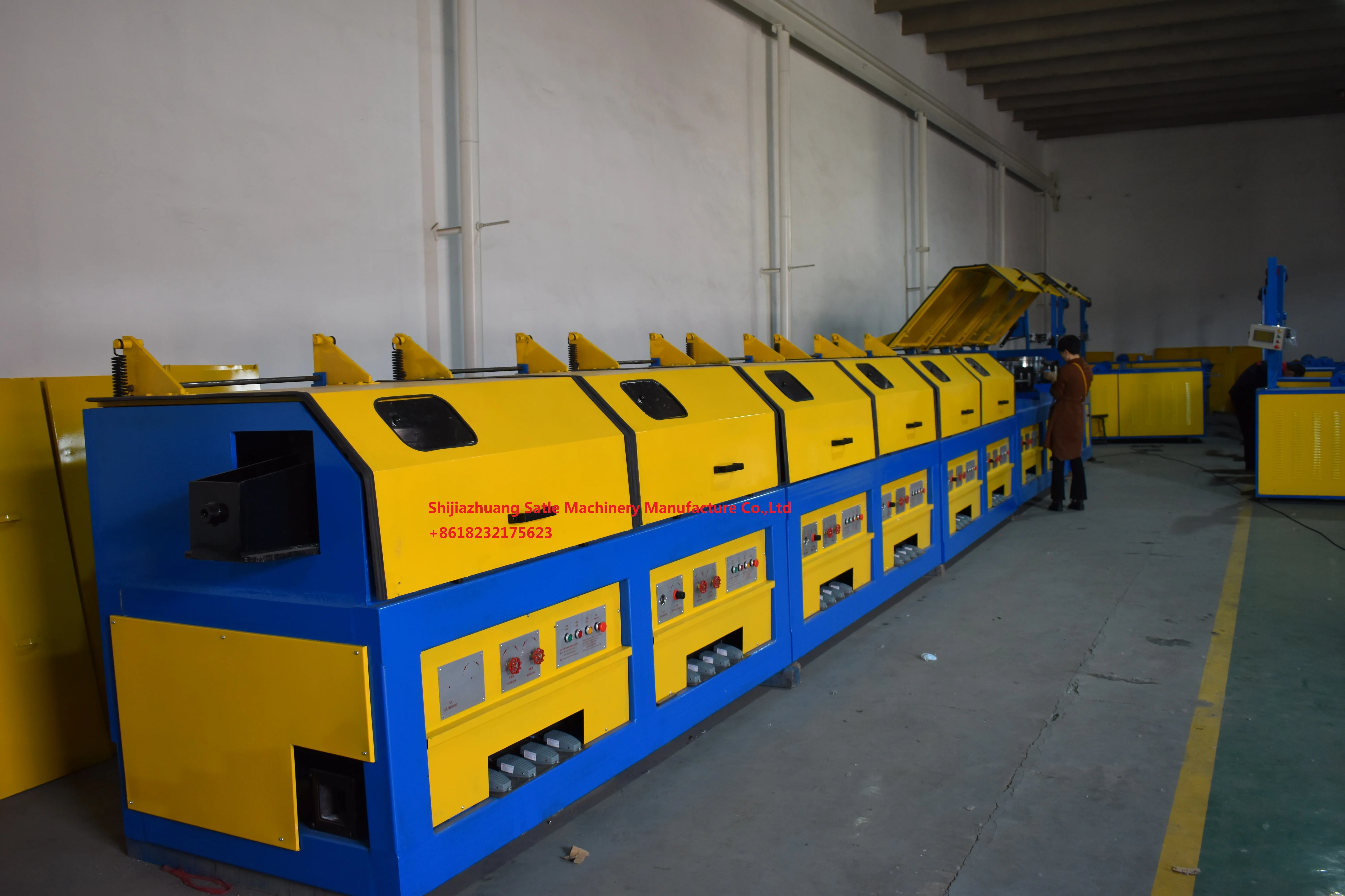 metal wire drawing machine