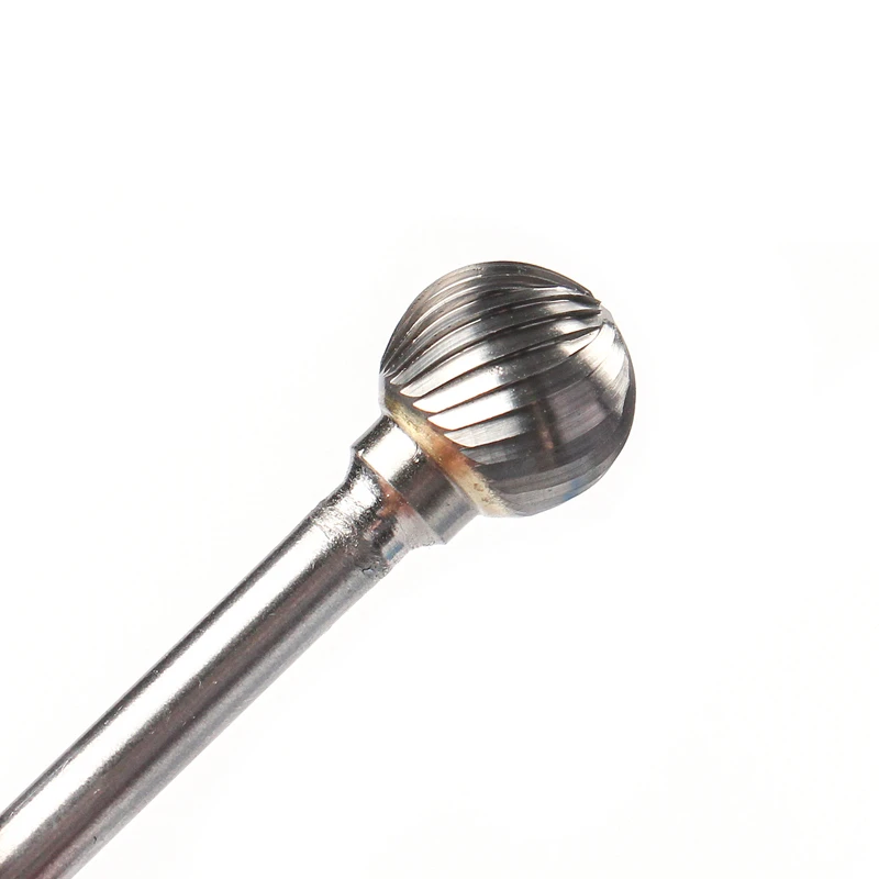 Sphere Burr Head Tungsten Carbide Alloy Rotary File Tool Ball Burrs Die Grinder Abrasive Tool Drill Milling Carving Bit