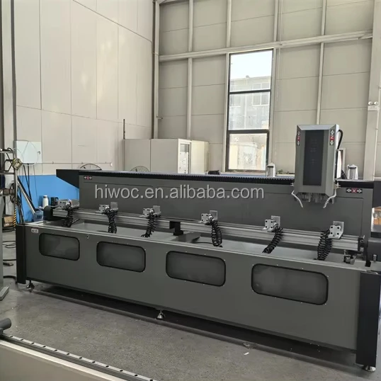 2024 Новый 3000 мм 3500 cnc копировальный станок для алюминиевого профиля фрезерный и сверлильный с двумя головками