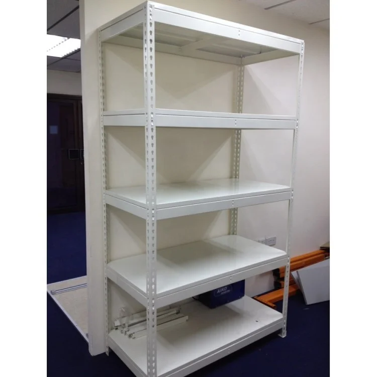 Tool storage shelf racking galvanized bulk pantry boltless racks white