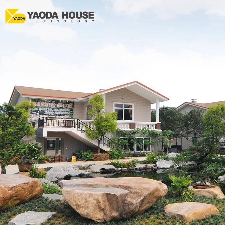 Luxury Modern Prefab Villa Home Light Steel Prefab Villachinese Wholesalers For Sale