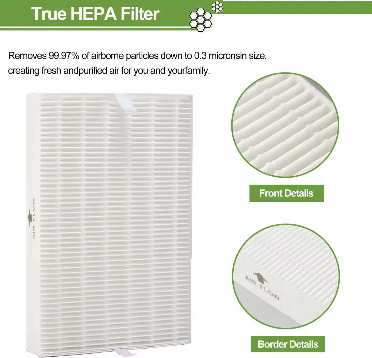 Honeywell Air Purifier Filter HRF-R1 HPA090 HPA100 Compatible For Honeywell R HRF-R3 HRF-R2